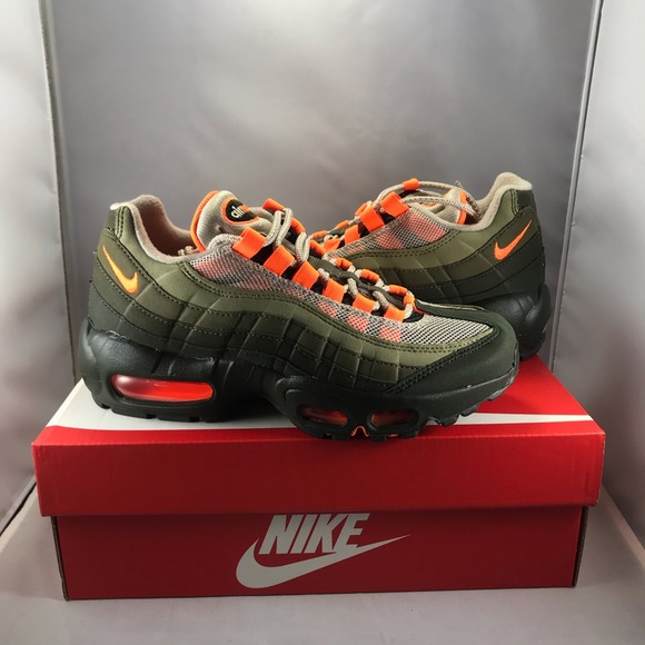 air max 95 olive green and orange air max 95 olive green and orange
